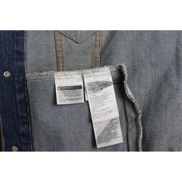Levi Strauss & Co Denim Trucker Jacket 72334 SZ M - Picture 6 of 9